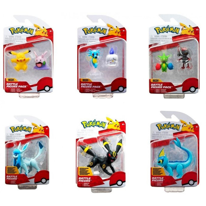 Pokemon Battle Figures Assorted Collectable Action Figure 1×